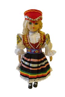 Porcelánová bábika - Ždiar 40 cm